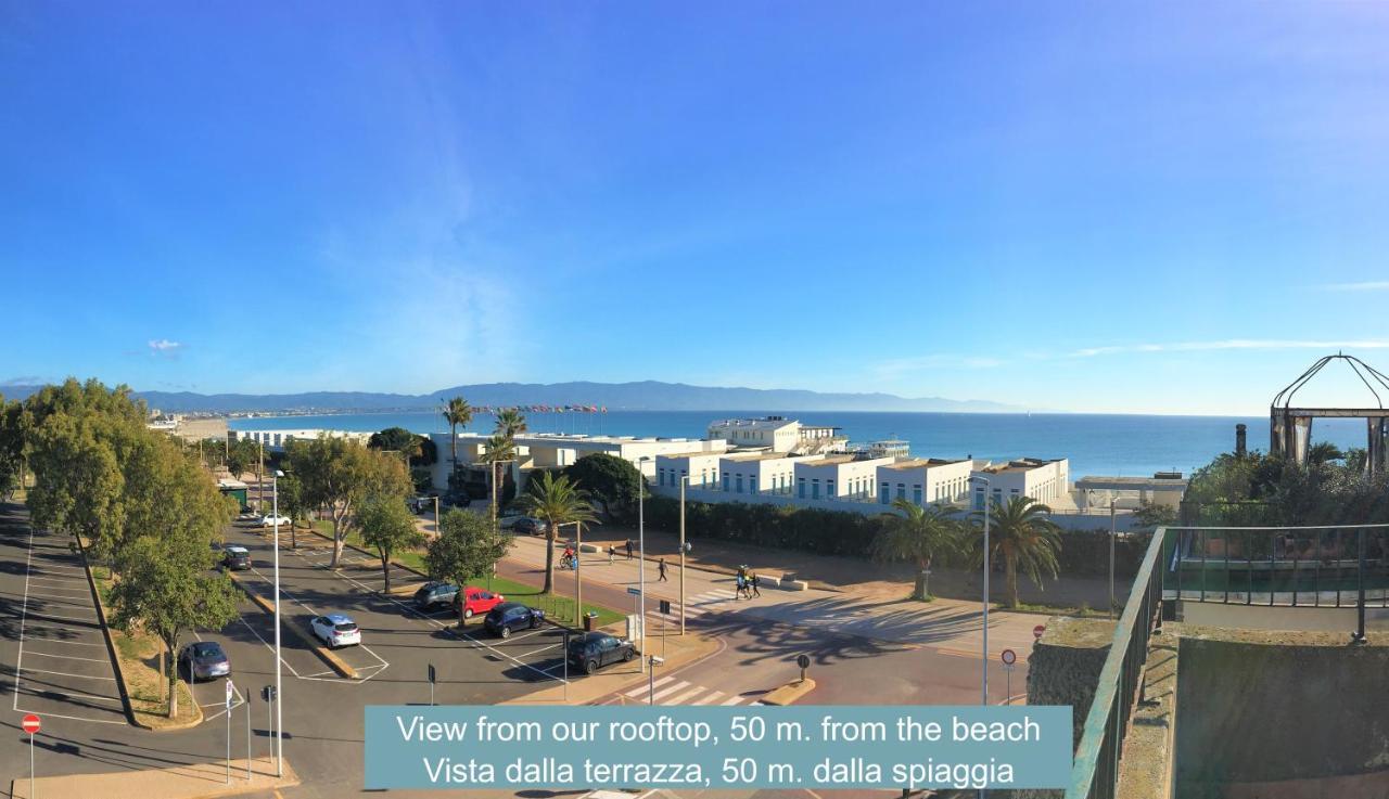Bonu Bentu - Poetto Beach Cagliari Eksteriør bilde